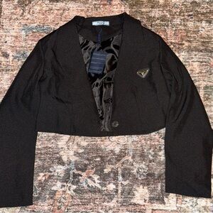 Black croppedLightweight Jacket